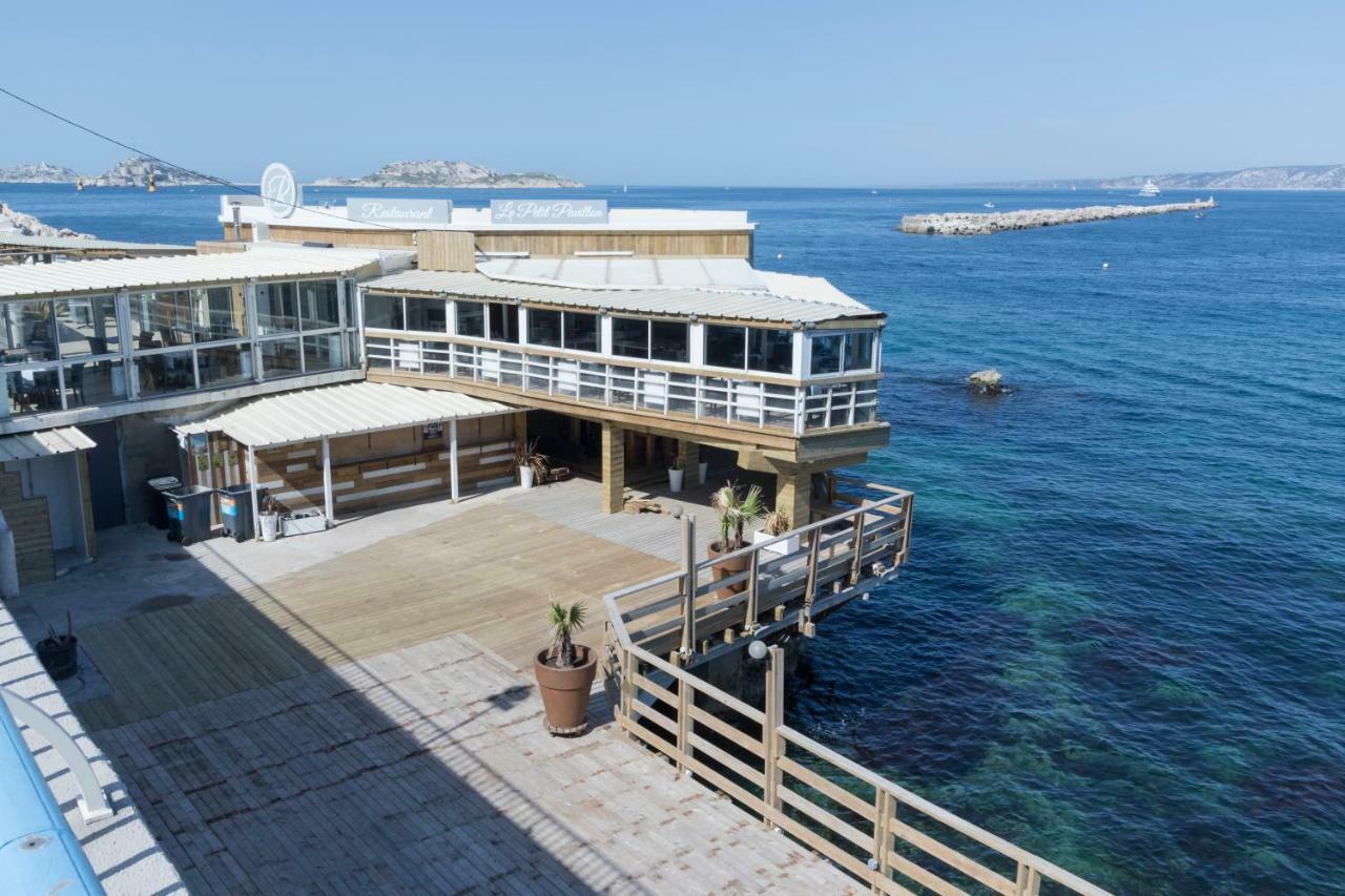 Stud Terras Ville Corniche 2 Pers Stat Gratuit Rue Modif Suivt Possib Et Accord Exclusif Marselha Exterior foto